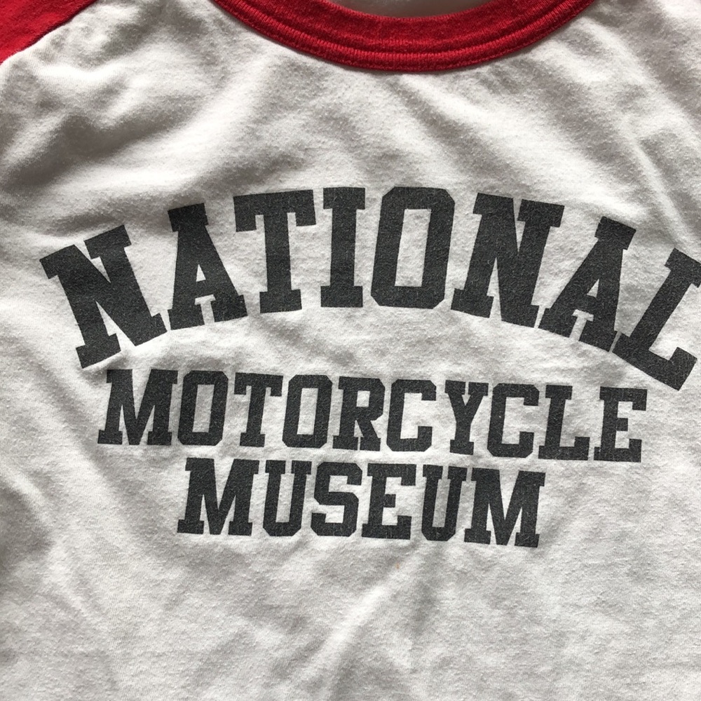 National Motorcycle Museum Baseball Style Tee